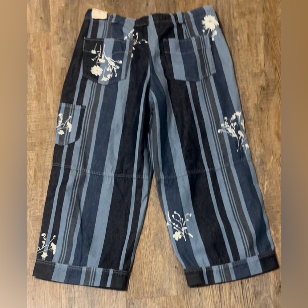 Free People Cove Crop Pull-On Pants Size Large - Picture 6 of 15